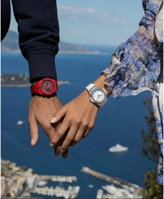 cach deo dong ho hublot 9