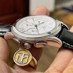 3 Longines Flagship Chronograph L4.718.4.12.2 - L47184122 ETA 2894-2