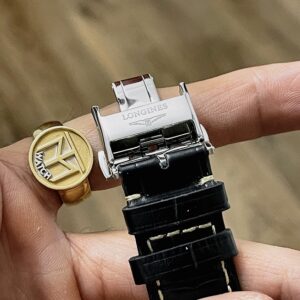 4 Longines Flagship Chronograph L4.718.4.12.2 - L47184122 ETA 2894-2
