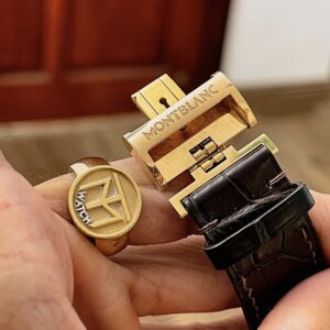 5 Montblanc 7074 18K Rose Gold Star GMT Chronograph 42mm