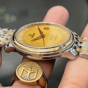 2 Omega DeVille Prestige Automatic Diamond 4374.15.00