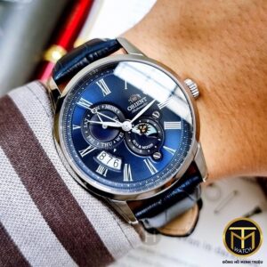 3 Orient Sun & Moon 2023 Blue RN-AK0004L