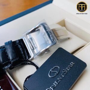 5 Orient Star Open Heart Brown Dial RE-AT0007N00B