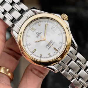 3 Omega Seamaster 2301.20 Automatic Chronometer 18K Gold