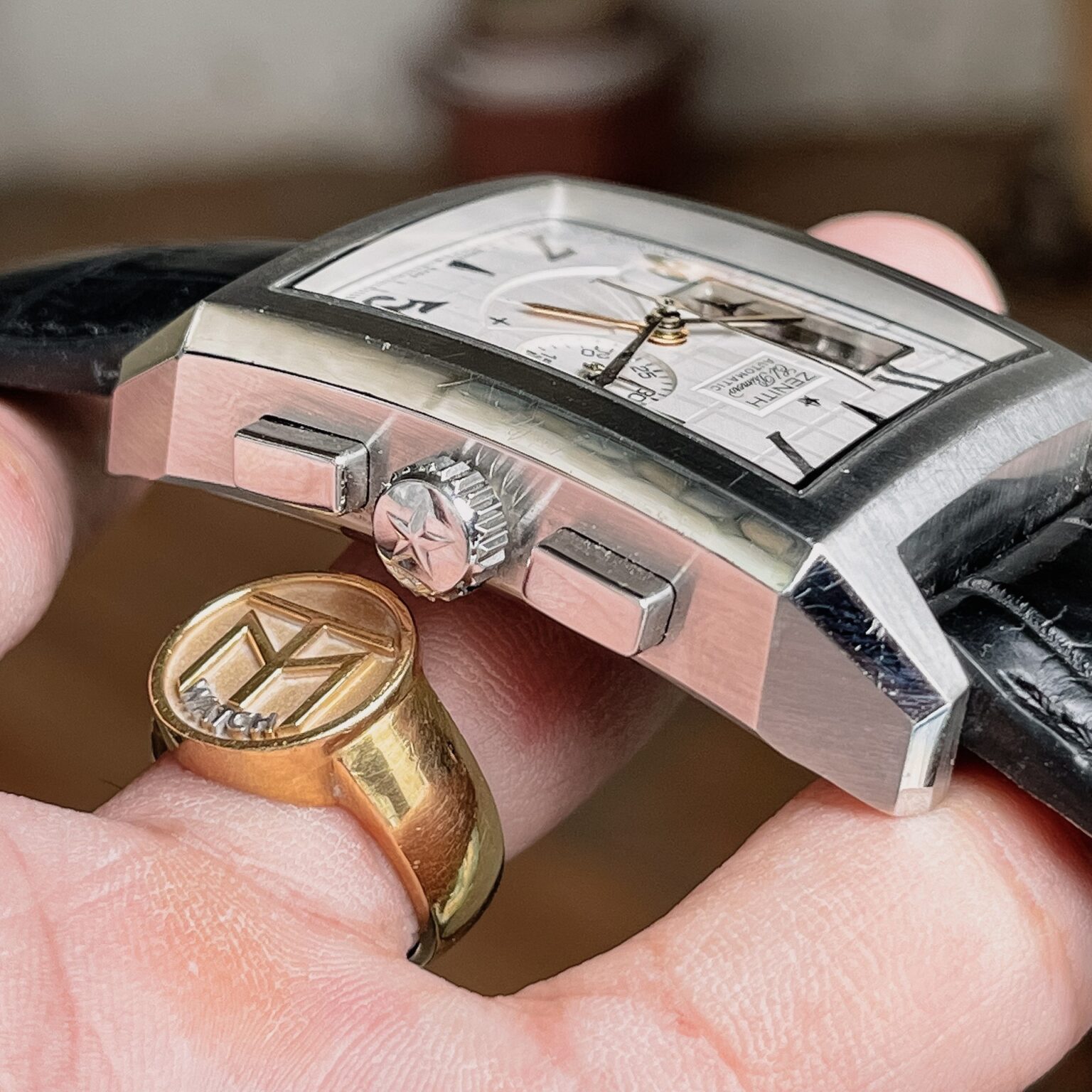 Écrin De Transport Zenith Original - Pour Montre El Primero Port Royal, POCHE De Voyage