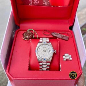 2 OGIVAL OYSTER DAY DATE DIAMOND OG30329DMW