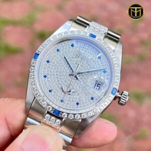 3 OGIVAL OYSTER DAY DATE DIAMOND OG30329DMW