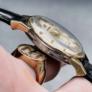 2 Longines Vintage 14k gold Automatic