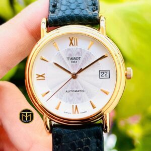 3 Tissot T71.3.463.34 18K Gold Automatic 35mm