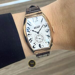 4 Tissot Heritage T128.505.36.012.00 Oval Case Rose Gold