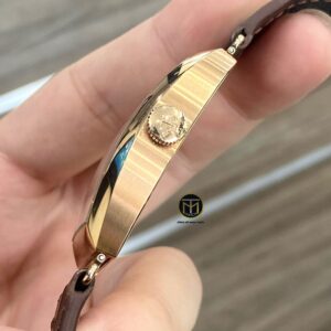 5 Tissot Heritage T128.505.36.012.00 Oval Case Rose Gold