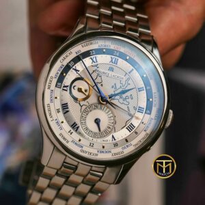 2 Maurice Lacroix Masterpiece Worldtimer MP6008-SS002-111-1