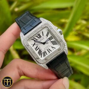 3 Cartier Santos De Cartier 100 Automatic
