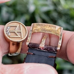 4 Chopard 161278-5012 Rose Gold 18K Brown Dial