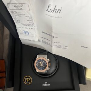 4 Hublot Classic Fusion Chronograph Blue 42mm 541.NO.1181.LR