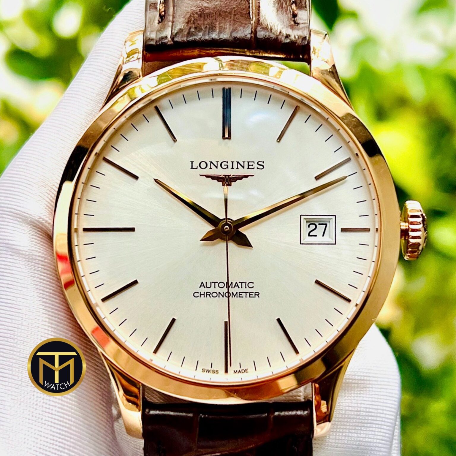 Longines Record Collection 18k 38.5mm L2.820.8.72.2