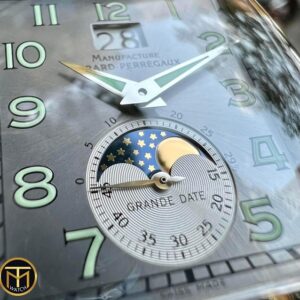 8 Girard Perregaux 2580 White Gold 18k Automatic