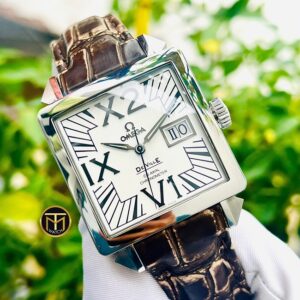 2 Omega Deville X2 Big Date 7813.30.39 Co-Axial Chronometer