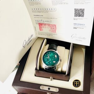 3 Glashutte Original PanoMatic Lunar Green 1-90-02-13-32-62