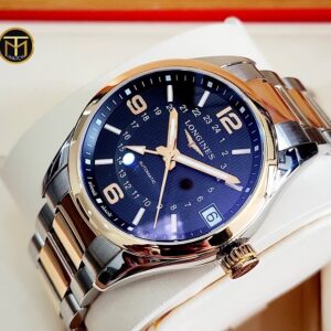 3 Longines Conquest Classic GMT Black Demi 18K L2.799.5.56.7