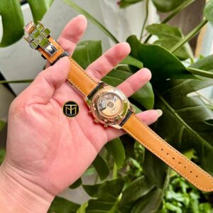 5 Longines Conquest Chronograph 18k Rose Gold L2.786.8.76.3