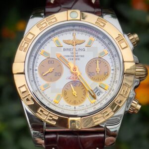 2 Breitling CB0140 Chronograph Inhouse 18K Bezel