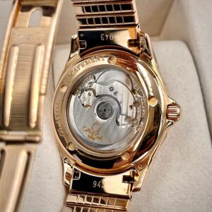 2 Omega DeVille 4154.20.00 Co-Axial Chronometer 18K Rose Gold