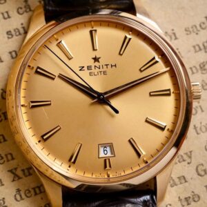 2 Zenith Captain Champagne 18K Rose Gold 40mm
