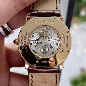 3 Cartier Louis Ronde Rose Gold 18k Au750 W6800251