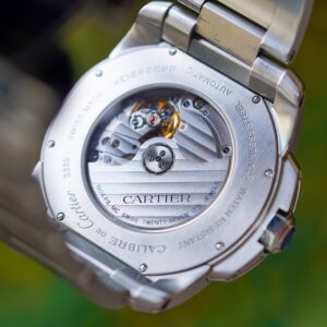 3 Cartier W7100015 Steel Silver Dial Mens 42mm Automatic Watch