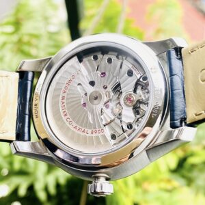 3 Omega DeVille Hour Vision Blue Dial 433.13.41.21.03.001