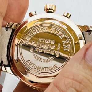 4 Breguet 3810BR929ZU Transatlantique Type XXI Flyback
