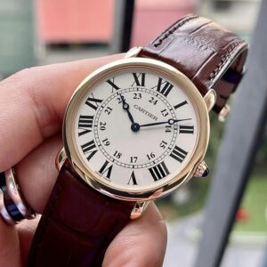 4 Cartier Louis Ronde Rose Gold 18k Au750 W6800251