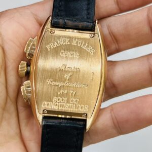 4 Franck Muller Conquistador 18K Rose Gold 40mm