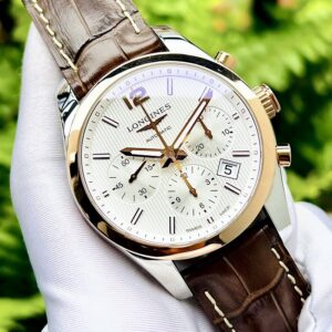 4 Longines Conquest Classic Chronograph L2.786.5.76.3