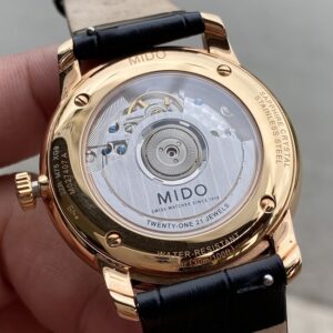 4 Mido Baroncelli Heritage Ivory Dial M0274073626000