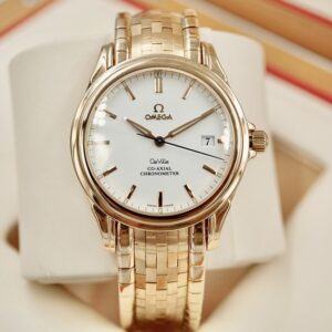 4 Omega DeVille 4154.20.00 Co-Axial Chronometer 18K Rose Gold