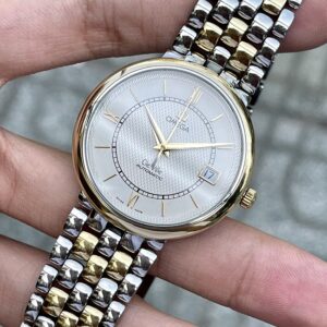 4 Omega DeVille 5736.17.79 Automatic Demi 18K Gold