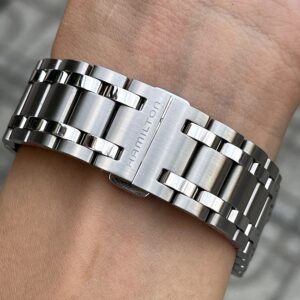 5 Hamilton H40655131 Railroad Silver Skeleton Dial