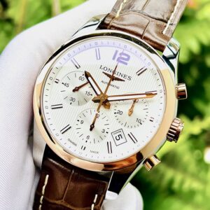 5 Longines Conquest Classic Chronograph L2.786.5.76.3