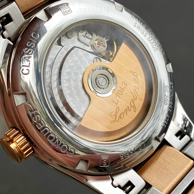 5 Longines Conquest Classic GMT L2.799.5.76.7 18K Rose Gold 5 Longines Conquest Classic GMT L2.799.5.76.7 18K Rose Gold