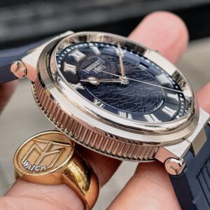 2 Breguet Marine Blue 5517BBY25ZU Calibre 777A