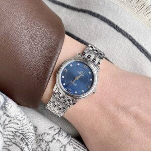 3 Omega DeVille Prestige 424.10.27.60.53.001 Diamond