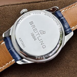4 Breitling Premier Chronometer Blue 40mm A37340