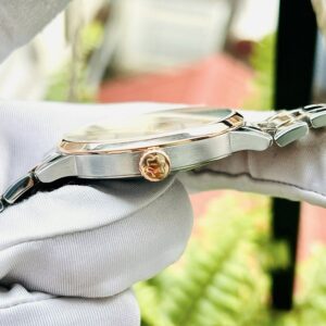 4 Montblanc Heritage 111625 Spirit Date Demi 18K Rose Gold