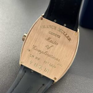 5 Franck Muller V 41 SC DT Rose Gold Full Diamonds