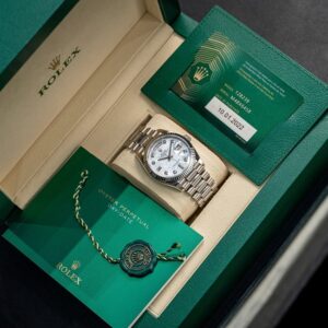 11 Rolex Day-Date 128239-0007 36mm 18K White Gold