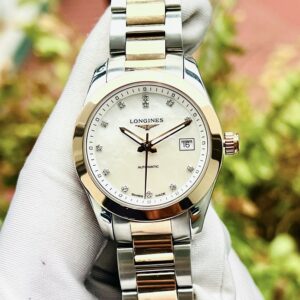 2 Longines Conquest Classic MOP Diamond L2.285.5.88.7