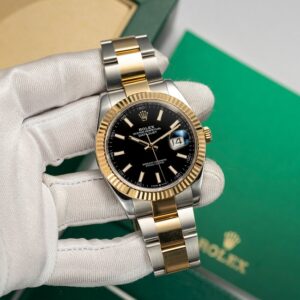 2 Rolex Datejust 126333 Yellow Gold Fluted Bezel 41mm