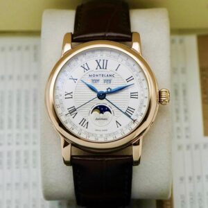 3 Montblanc Star Quantieme Complet 108737 Rose Gold 18k